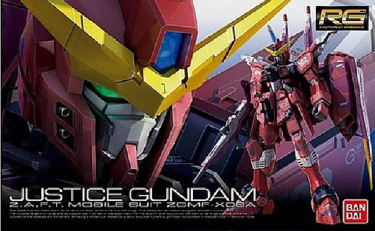 BANDAI MODEL KIT - Gunpla - RG Gundam Justice #09 1/144