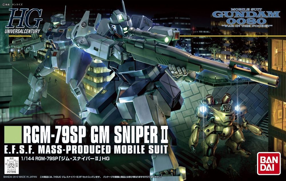 BANDAI - Gunpla - HG Universal Century - RGM-79SP GM Sniper II #146 1/144