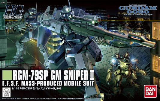 BANDAI MODEL KIT - GUNPLA - UNIVERSAL CENTURY - HG RGM-79SP GM SNIPER II 1/144 #146