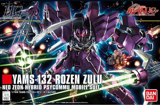 BANDAI - Gunpla - HG Universal Century - Yams-132 Rozen Zulu #149 1/144
