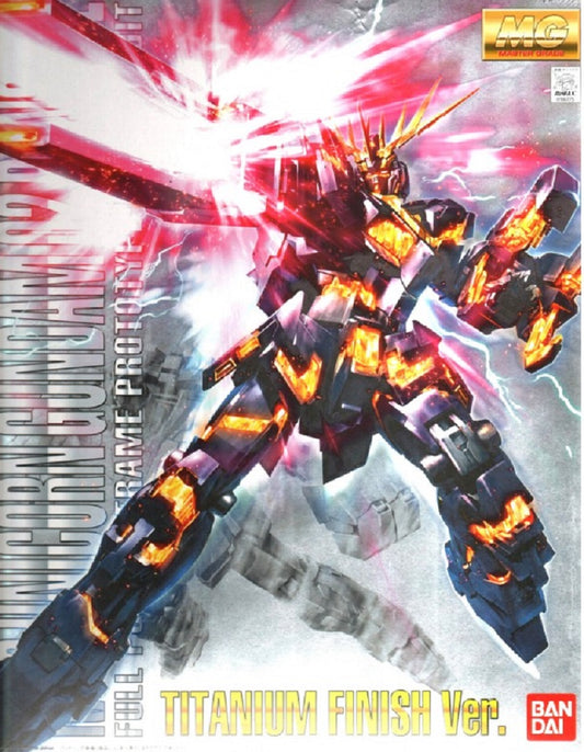 BANDAI - Gunpla - MG RX-0 Unicorn 02 Banshee Titanium Ver 1/100