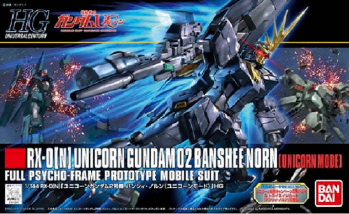 BANDAI MODEL KIT - Gunpla - HG Universal Century - RX-0[N] 02 Banshee Norn #153 1/144