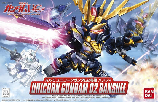BANDAI - Gunpla - BB Gundam Unicorn 02 Banshee #380