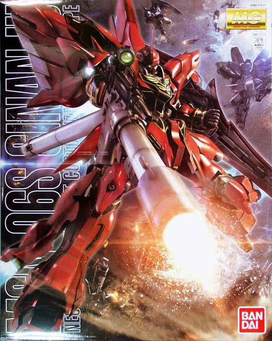 BANDAI MODEL KIT - GUNPLA - MG MSN-06S SINANJU ANIME COLOR Ver 1/100