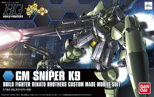 BANDAI MODEL KIT - Gunpla - HG Build Fighter - GM Sniper K9 #010 1/144