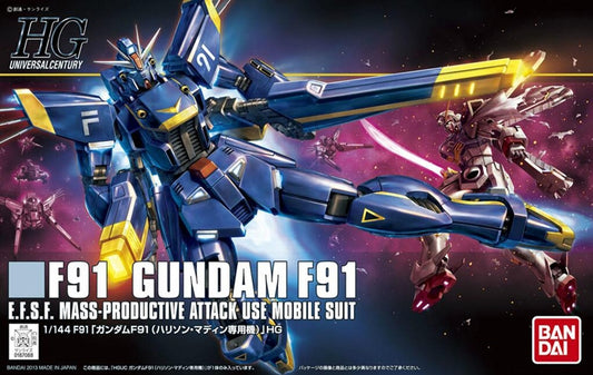BANDAI - Gunpla - HG Universal Century - Gundam F91 Harrison Custom #168 1/144