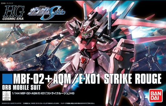 BANDAI - Gunpla - HG MBF-02 + AQM/E-X01 Strike Rouge #176 1/144