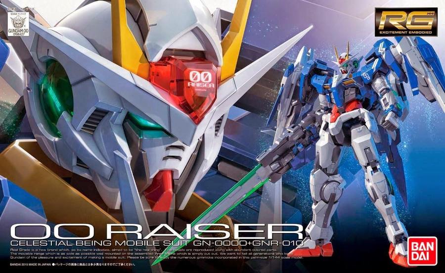 BANDAI MODEL KIT - Gunpla - RG Gundam 00 Raiser #18 1/144