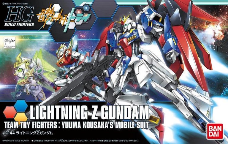 BANDAI - Gunpla - HG Build Fighter - Lightning Z Gundam #040 1/144