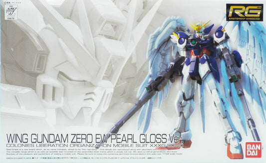 BANDAI - Gunpla - RG Gundam W Zero EW Pearl Gloss 1/144