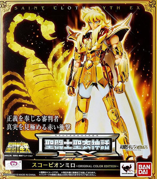 BANDAI TAMASHII - Saint Seiya Myth Cloth Ex - Scorpio Milo Original Color Edition