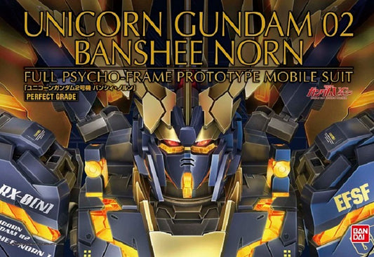 BANDAI MODEL KIT - Gunpla - PG Unicorn Gundam Banshee Norn Full Psycho Frame 1/60