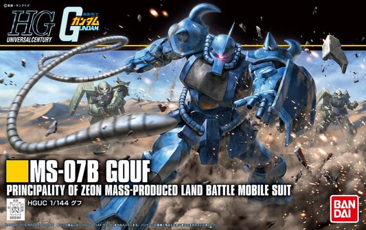 BANDAI MODEL KIT - GUNPLA - UNIVERSAL CENTURY - HG MS-07B GOUF REVIVE 1/144 #196