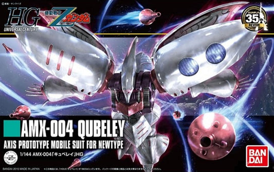 BANDAI MODEL KIT  - GUNPLA - HG UNIVERSAL  CENTURY - AMX-004 QUBELEY REVIVE #195 1/144