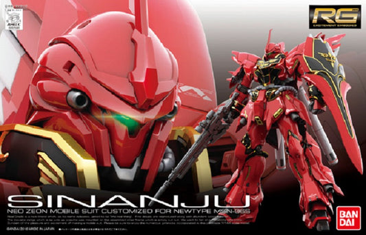 BANDAI MODEL KIT - GUNPLA - RG SINANJU #22
