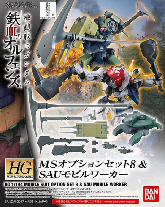 BANDAI - Gunpla - HG Mobile Suit Options 8 & Sau #008 1/144