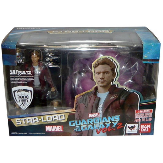 BANDAI TAM;ASHII - Marvel - Guardian of the Galaxy Vol.2 Star-Lord S.H. Figuarts Action Figure