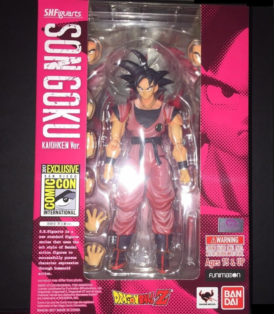 BANDAI - Dragon Ball Son Gokou Kaiohken S.H. Figuarts Action Figure