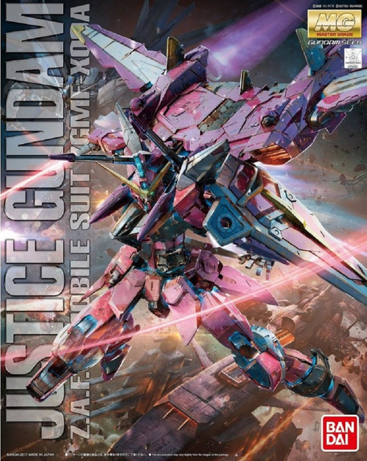 BANDAI MODEL KIT - Gunpla - MG Justice 2.0 Gundam ZGMF-X09A 1/100