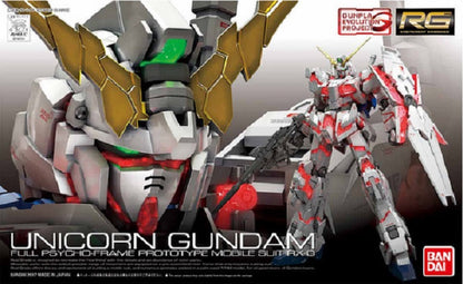 BANDAI MODEL KIT - Gunpla - RG Unicorn #25 1/144