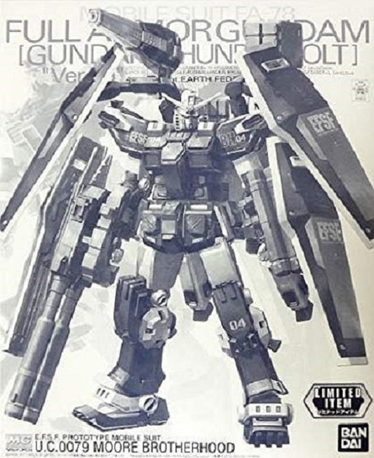 BANDAI - Gunpla - FA-78 Full Armor Thunderbolt Ver.Ka. Half Mechanical Clear