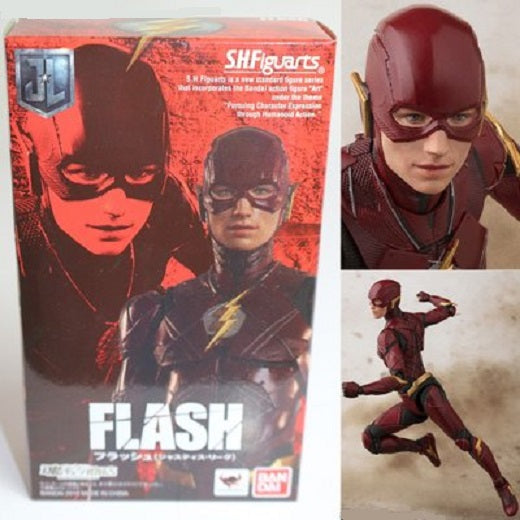 BANDAI - Dc Comics - Justice League Flash S.H. Figuarts Action Figure