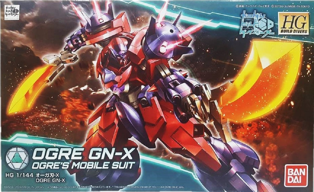 BANDAI - Gunpla - HG Build Diver - Ogre GN X 1/144