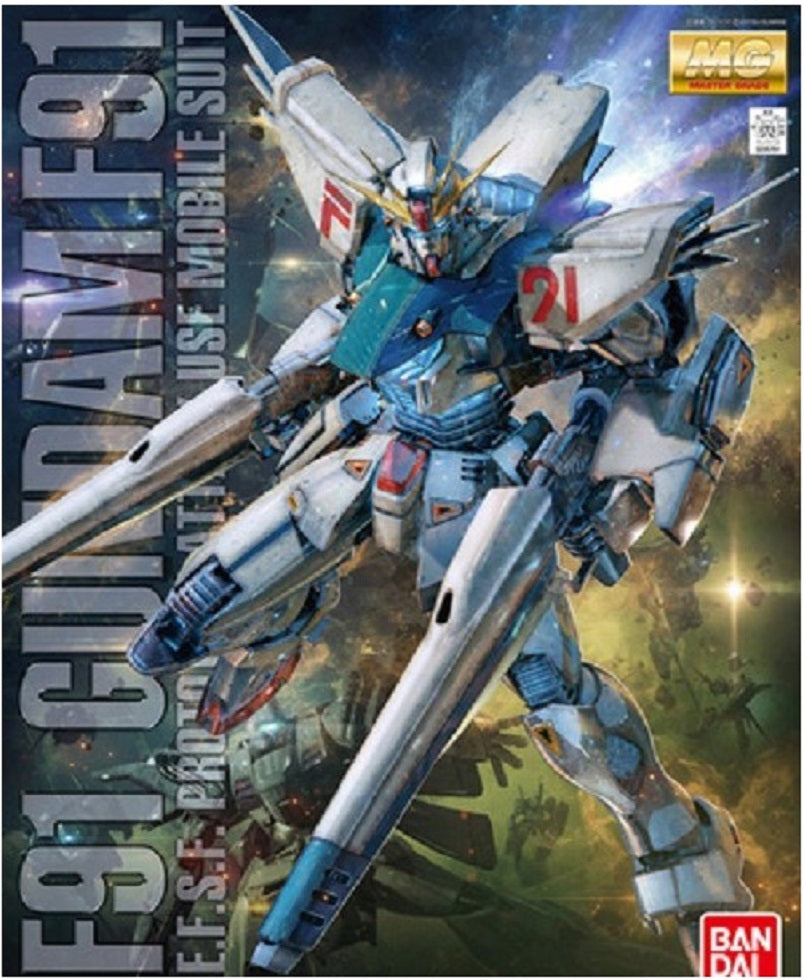 BANDAI MODEL KIT - GUNPLA - MG GUNDAM F91 Ver 2.0 1/100