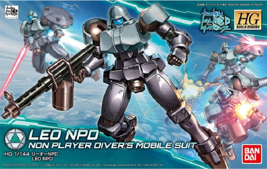 BANDAI - Gunpla - HG Build Diver - Leo NPD #008 1/144