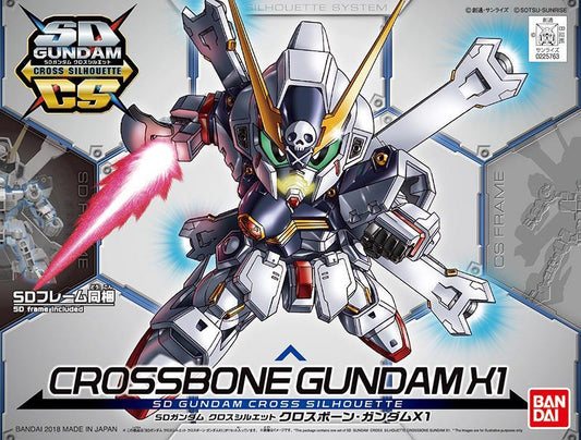 BANDAI - Gunpla - SD Cross Silhouette Gundam Crossbone X1 02