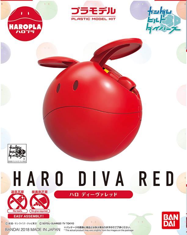 BANDAI MODEL KIT - Gunpla - Haropla Haro Diva Red