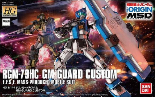 BANDAI - Gunpla - HG Origin - RGM-79HC GM Guard Custom #022 1/144