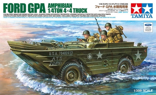 TAMIYA - U.S. Ford G.P.A. Amphibian Jeep w/ PE Parts  1/35
