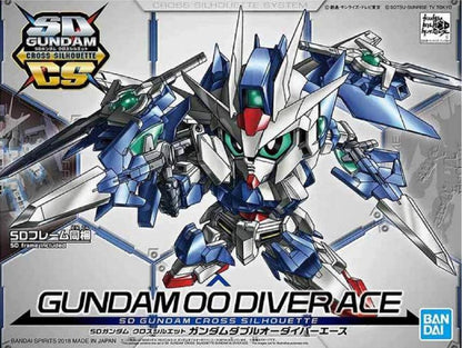 BANDAI - Gunpla - SD Cross Silhouette Gundam 00 Diver Ace #06