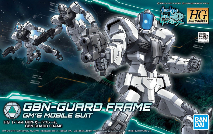 BANDAI - Gunpla - HG Build Fighter - GBN-Guard Frame #020 1/144