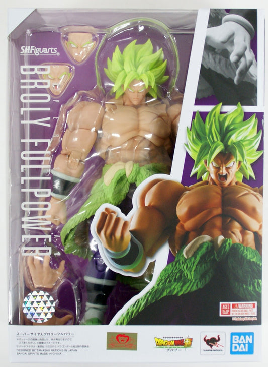 BANDAI - Dragon Ball Broly FullPower S.H. Figuarts Action Figure