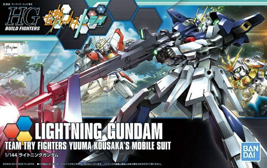 BANDAI MODEL KIT - Gunpla - HG Build Fighter - Lightning Gundam #020 1/144