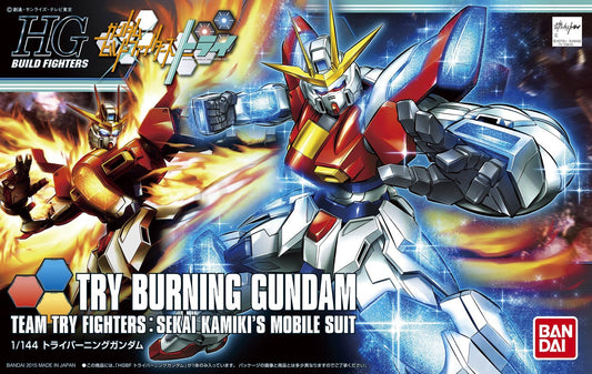 BANDAI MODEL KIT - Gunpla - HG Build Fighter - Try Burning Gundam #028 1/144