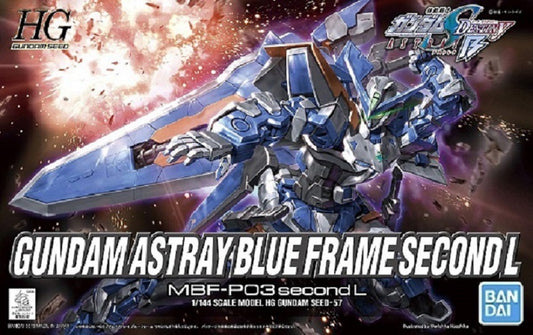 BANDAI MODEL KIT - Gunpla - HG Gundam Astray Blue Frame Second L #57 1/144
