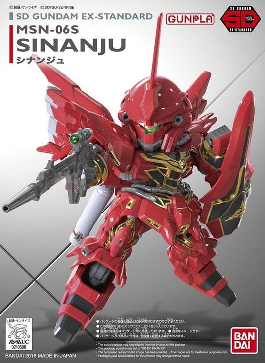 BANDAI - Gunpla - SD MSN-06S Sinanju #013