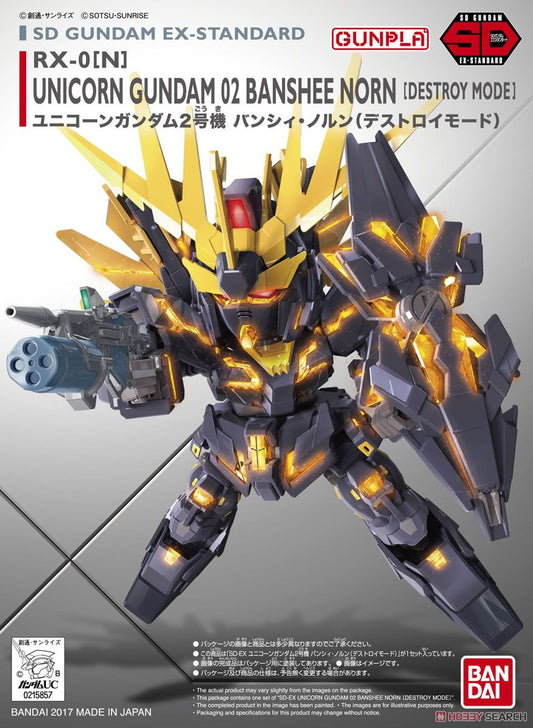 BANDAI - Gunpla - SD Gundam Unicorn Banshee Norn Destroy Ex STD #015