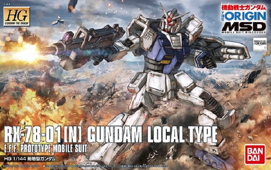 BANDAI - Gunpla - HG RX-78-01 [N] Gundam Local Type #010 1/144