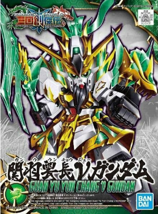 BANDAI MODEL KIT - Gunpla - SD Sangokou Sokets Guan Yu Yun Chang Nu Gundam
