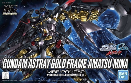 BANDAI - Gunpla - HG Gundam Astray Gold Frame Amatsu Mina #59 1/144