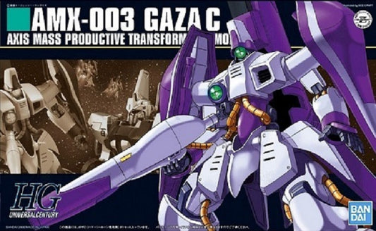BANDAI - Gunpla - HG Universal Century - AMX-003 Gaza C HaMan Karn Mobile Suite #062 1/144