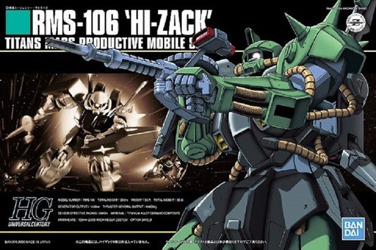 BANDAI - Gunpla - HG Universal Century - RMS-106 Hi-Zack #012 1/144