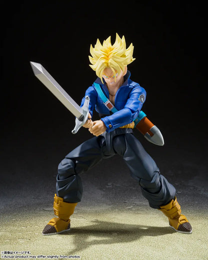 BANDAI - Dragon Ball Z Ss Trunks Boy Future Shf Reissue