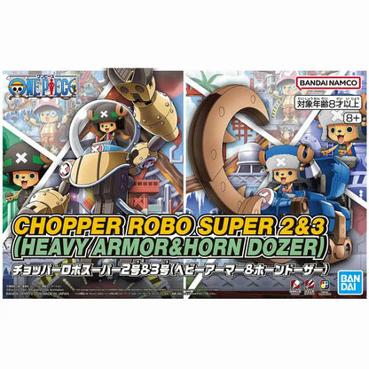 BANDAI - Chopper Robo Super 2&3 Heavy Armor & Horn Dozer