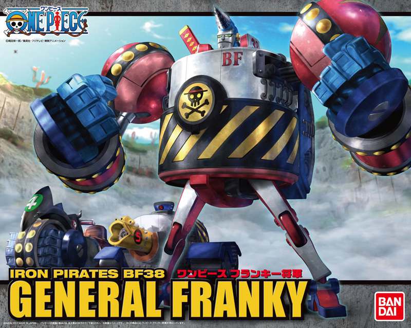 BANDAI MODEL KIT - One Piece Franky Mehca Coll