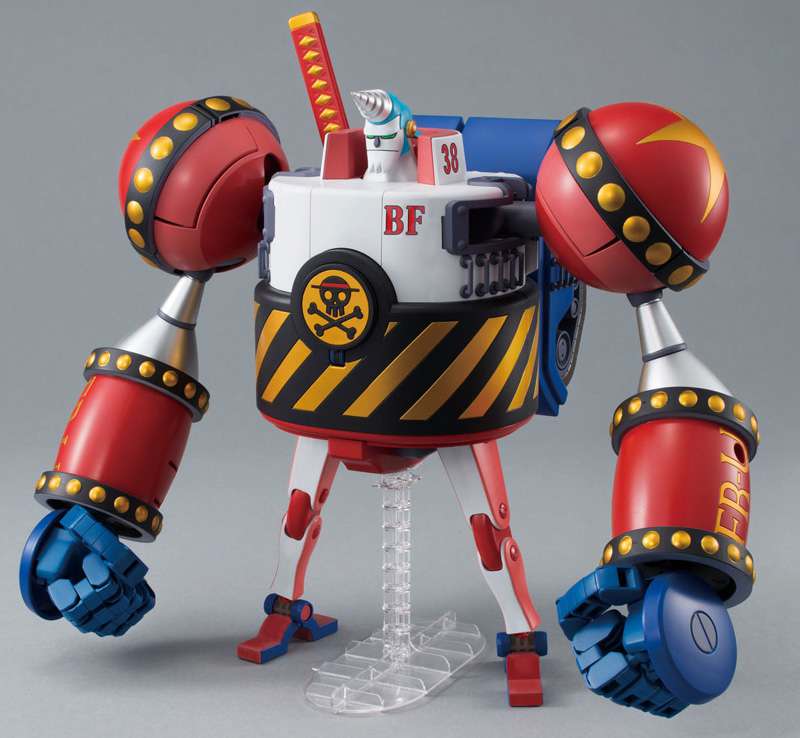 BANDAI MODEL KIT - One Piece Franky Mehca Coll